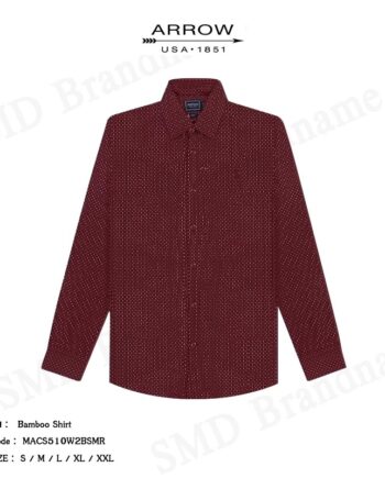 Arrow เสื้อเชิ้ตแขนยาวผู้ชาย รุ่น Bamboo Shirt Code: MACS510W2BSMR