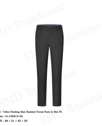 G2000 กางเกงสแล็คผู้ชาย ขายาว ทำงาน รุ่น Teflon Finishing Stain Resistant Formal Pants In Slim Fit Code: 41152013 95