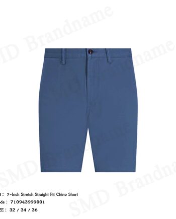 Polo Ralph Lauren กางเกงขาสั้นผู้ชาย รุ่น 7-Inch Stretch Straight Fit Chino Short Code: 710943999001