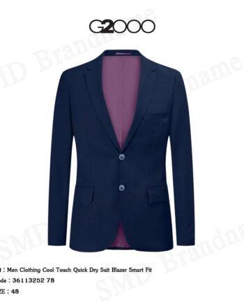 G2000 เสื้อสูทผู้ชาย รุ่น Men Clothing Cool Touch Quick Dry Suit Blazer Smart Fit  Code: 36113252 78