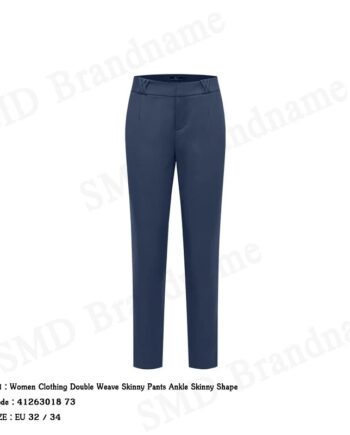 G2000 กางเกงสแล็คผู้หญิง รุ่น Women Clothing Double Weave Skinny Pants Ankle Skinny Shape Code: 41263018 73