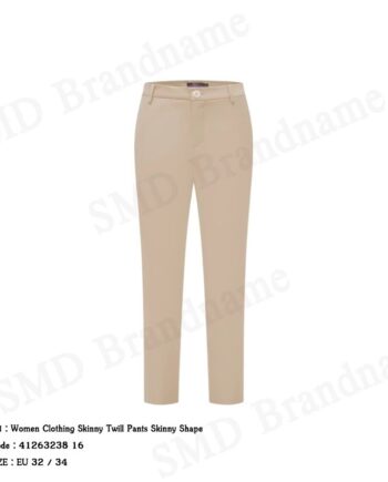 G2000 กางเกงขายาว รุ่น Women Clothing Skinny Twill Pants Skinny Shape Code: 41263238 16