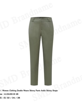 G2000 กางเกงสแล็คผู้หญิง รุ่น Women Clothing Double Weave Skinny Pants Ankle Skinny Shape Code: 41263018 58