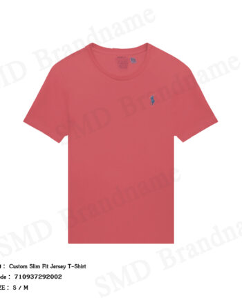 Polo Ralph Lauren เสื้อยืดคอกลมผู้ชาย รุ่น Custom Slim Fit Jersey T-Shirt Code: 710937292002