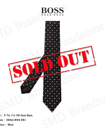 Hugo Boss เนคไทผู้ชาย รุ่น P-Tie 7.5 CM Neck Black Code: 50461894 001