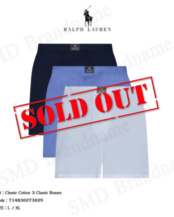 Polo Ralph Lauren กางเกงขาสั้น รุ่น Classic Cotton 3 Classic Boxers Code: 714830273029