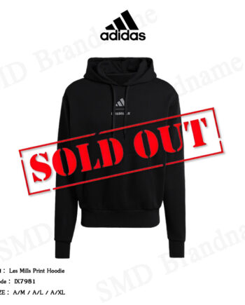 Adidas เสื้อสเวตเตอร์แขนยาว รุ่น Les Mills Print Hoodie Code: IX7981
