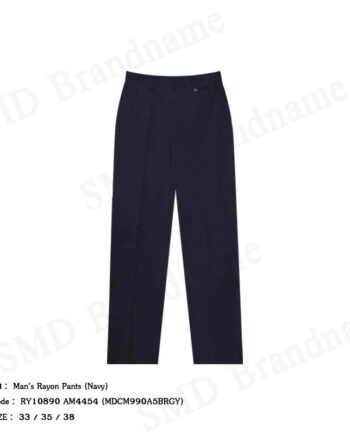 Arrow กางเกงสแล็คผู้ชาย ขายาว ทำงาน รุ่น Man's Rayon Pants (Navy) Code: RY10890 AM4454 (MDCM990A5BRGY)