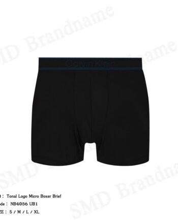Calvin Klein กางเกงชั้นในผู้ชาย รุ่น Tonal Logo Micro Boxer Brief Code: NB4056 UB1