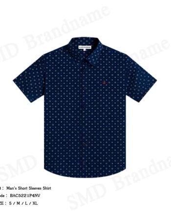 Guy Laroche เสื้อเชิ้ตแขนสั้นผู้ชาย รุ่น Man's Short Sleeves Shirt Code: BAC5221P4NV