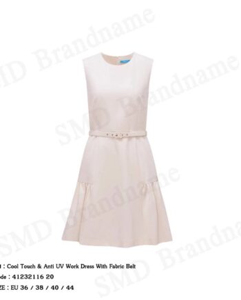 G2000 ชุดเดรสผู้หญิง รุ่น Cool Touch & Anti UV Work Dress With Fabric Belt Code: 41232116 20