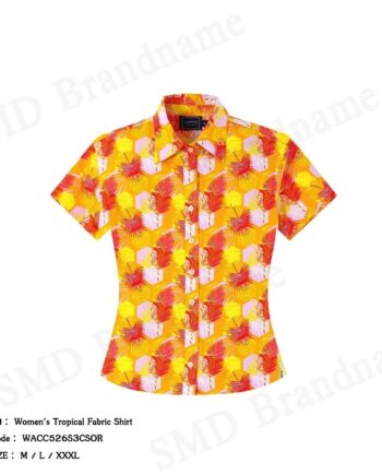 Arrow เสื้อเชิ้ตแขนสั้น รุ่น Women's Tropical Fabric Shirt Code: WACC526S3CSOR