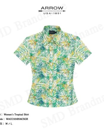 Arrow เสื้อเชิ้ตแขนสั้น รุ่น Women's Tropical Shirt Code: WACC550S4CSGR