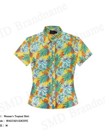 Arrow เสื้อเชิ้ตแขนสั้น รุ่น Women's Tropical Shirt Code: WACC521S3CSYE
