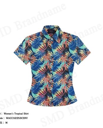 Arrow เสื้อเชิ้ตแขนสั้น รุ่น Women's Tropical Shirt Code: WACC522S3CSNV