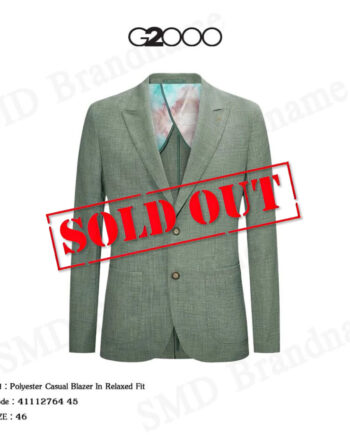 G2000 เสื้อเบลาส์ รุ่น Polyester Casual Blazer In Relaxed Fit Code: 41112764 45