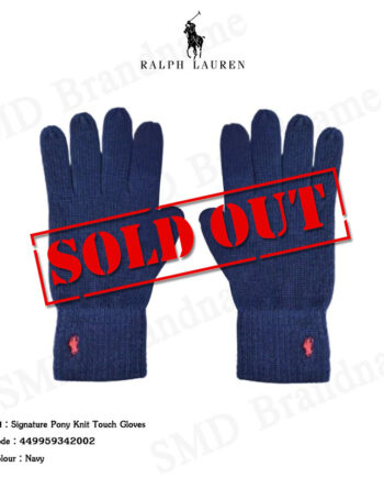 Polo Ralph Lauren ถุงมือ รุ่น Signature Pony Knit Touch Gloves Code: 449959342002