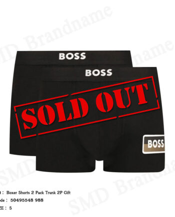 Hugo Boss กางเกงชั้นในผู้ชาย รุ่น Boxer Shorts 2 Pack Trunk 2P Gift Code: 50495548 988