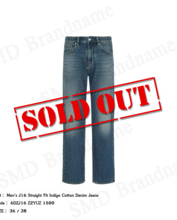 Armani Exchange กางเกงยีนส์ผู้ชาย รุ่น Men's J16 Straight Fit Indigo Cotton Denim Jeans Code: 6DZJ16 Z2YUZ 1500
