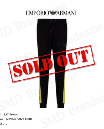 Emporio Armani กางเกงลำลองขายาว รุ่น EA7 Trouser Code: 6RPP64 PJ07Z 0200