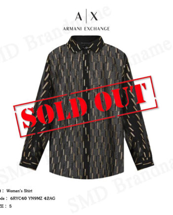 Armani Exchange เสื้อเชิ้ตแขนยาว รุ่น Women's Shirt Code: 6RYC40 YN9MZ 42AG