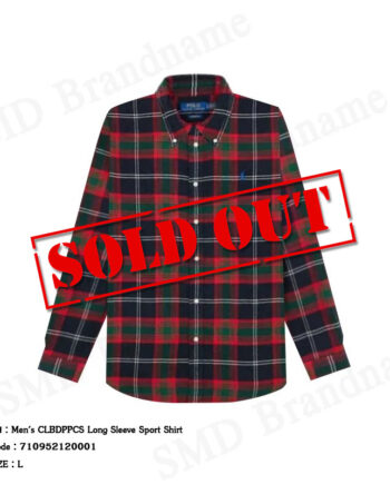 Polo Ralph Lauren เสื้อเชิ้ตแขนยาวผู้ชาย รุ่น Men's CLBDPPCS Long Sleeve Sport Shirt Code: 710952120001