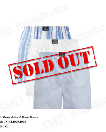 Polo Ralph Lauren กางเกงขาสั้นผู้ชาย รุ่น Classic Cotton 3 Classic Boxers Code: 714830273032