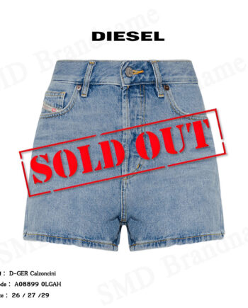 Diesel กางเกงยีนส์ขาสั้น รุ่น D-GER Calzoncini Code: A08899 0LGAH