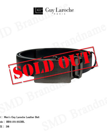 Guy Laroche เข็มขัด รุ่น Men's Guy Laroche Leather Belt Code BB51015S3BL