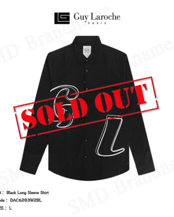 Guy Laroche เสื้อเชิ้ตแขนยาว รุ่น Black Long Sleeve Shirt Code: DAC6203W2BL