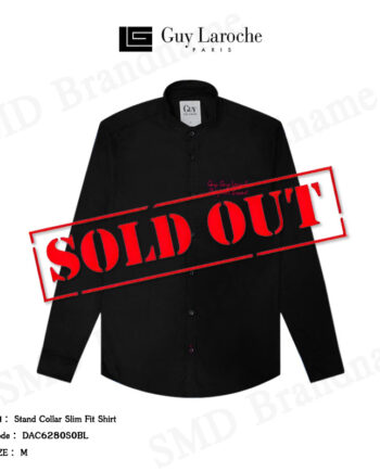 Guy Laroche เสื้อเชิ้ตแขนยาว รุ่น Stand Collar Slim Fit Shirt Code: DAC6280S0BL