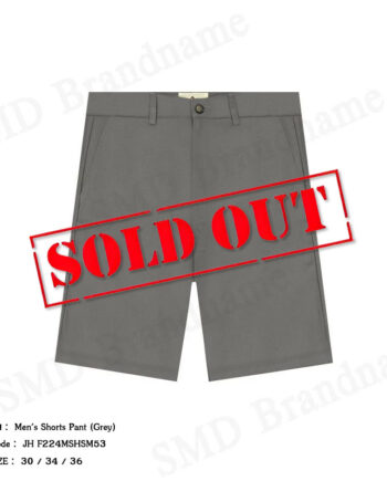 John Henry กางเกงขาสั้นผู้ชาย รุ่น Men's Shorts Pant (Grey) Code: JH F224MSHSM53