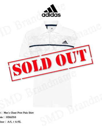 Adidas เสื้อโปโลผู้ชาย รุ่น Men's Chest Print Polo Shirt Code: H36255