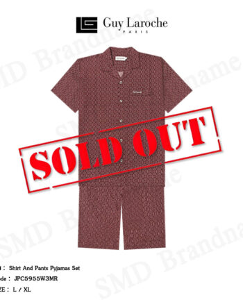 Guy Laroche เซ็ทชุดนอน รุ่น Shirt And Pants Pyjamas Set Code JPC5955W3MR