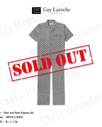 Guy Laroche เซ็ทชุดนอน รุ่น Shirt And Pants Pyjamas Set Code: JPP7511S3GY