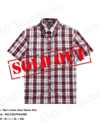 Arrow เสื้อเชิ้ตแขนสั้นผู้ชาย รุ่น Men's Cotton Short Sleeves Shirt Code: MACC2D7W4CSMR