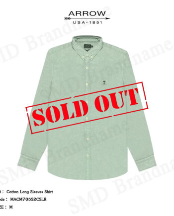 Arrow เสื้อเชิ้ตแขนยาว รุ่น Cotton Long Sleeves Shirt Code: MACM705S2CSLR