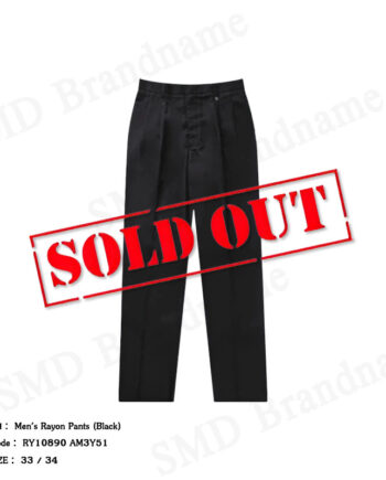Arrow กางเกงสแล็คผู้ชาย ขายาว ทำงาน รุ่น Men's Rayon Pants (Black) Code: RY10890 AM3Y51 (1AM45Y0890R1033S7)