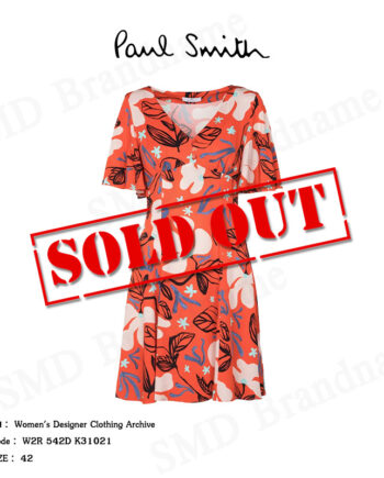 PS Paul Smith ชุดเดรส รุ่น Women's Designer Clothing Archive Code: W2R 542D K31021