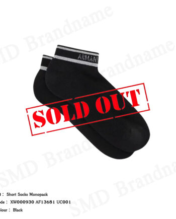 Armani Exchange ถุงเท้า รุ่น Short Socks Monopack Code: XW000930 AF13681 UC001