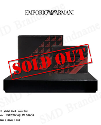 Emporio Armani เซ็ทกระเป๋าสตางค์ รุ่น Wallet Card Holder Set Code: Y4R378 YQ12V 88058