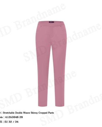 G2000 กางเกงขายาวผู้หญิง รุ่น Stretchable Double Weave Skinny Cropped Pants Code: 41263048 28