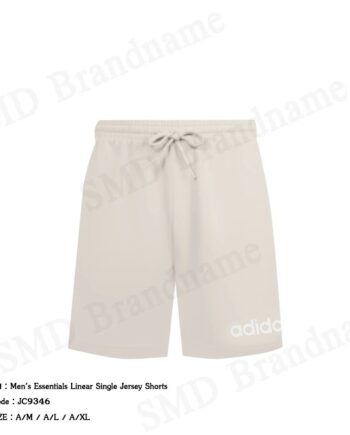 Adidas กางเกงขาสั้นผู้ชาย รุ่น Men's Essentials Linear Single Jersey Shorts Code: JC9346