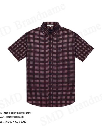 Guy Laroche เสื้อเชิ้ตแขนสั้นผู้ชาย รุ่น Man's Short Sleeves Shirt Code: BAC9200S4RE