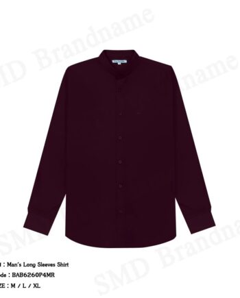 Guy Laroche เสื้อเชิ้ตแขนยาวผู้ชาย รุ่น Man's Long Sleeves Shirt Code: BAB6260P4MR