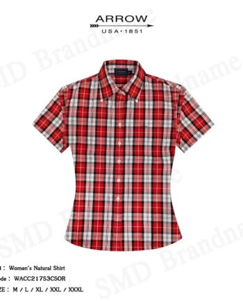 Arrow เสื้อเชิ้ตแขนสั้น รุ่น Women's Natural Shirt Code: WACC217S3CSOR