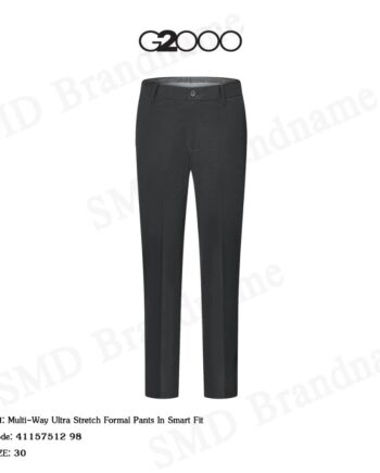 G2000 กางเกงสแล็ค ขายาว ทำงาน รุ่น Multi-Way Ultra Stretch Formal Pants In Smart Fit Code: 41157512 98