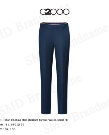 G2000 กางเกงสแล็ค ขายาว ทำงาน รุ่น Teflon Finishing Stain Resistant Formal Pants In Smart Fit Code: 41152012 76