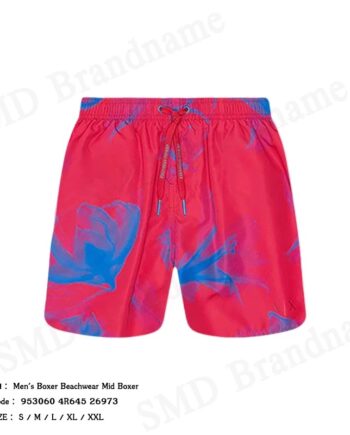 Armani Exchange กางเกงขาสั้นผู้ชาย รุ่น Men's Boxer Beachwear Mid Boxer Code: 953060 4R645 26973
