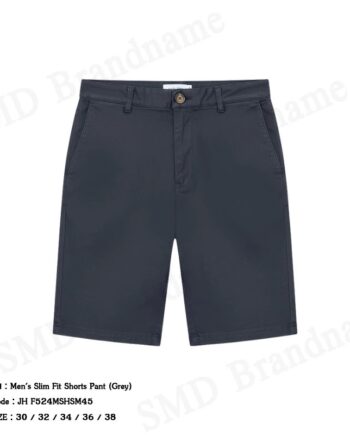 John Henry กางเกงขาสั้นผู้ชาย รุ่น Men's Slim Fit Shorts Pant (Grey) Code: JH F524MSHSM45